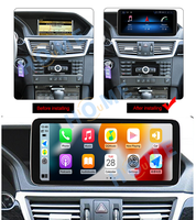 12.3 /10.25 ''écran multimédia de voiture sans fil Apple CarPlay Android Auto pour Mercedes Benz classe E W212 2009-2015 vidéo de l'unité principale