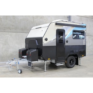 Caravane de luxe tout-terrain XINYI 11FT avec toit rigide et cuisine coulissante à vendre - Product Image 2