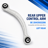 Brazo de Control Superior Trasero Izquierdo Duradero para Mercedes Benz, Componente de Chasis Trasero, Máxima Protección de Seguridad, OE 2043502206
