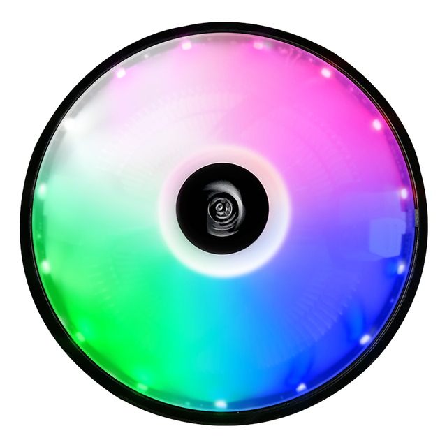 Factory Wholesale Price UFO Series CPU Air Cooler RGB Lighting Effect 3Pin Gamer PC CPU Processor Cooling Cooler Stock