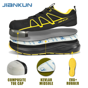 Scarpe Antinfortunistiche Invernali JIANKUN Stile Sneaker con Punta Composita, Materiale Anti-Perforazione, Leggere e Traspiranti - Product Image 4
