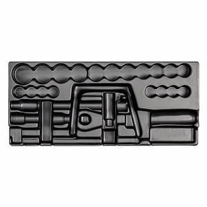 Jeu de clés à douille Usag 519/607CV 1/2 pouce en acier au chrome vanadium, kit d'outils manuels 37x28x8cm - Product Image 1