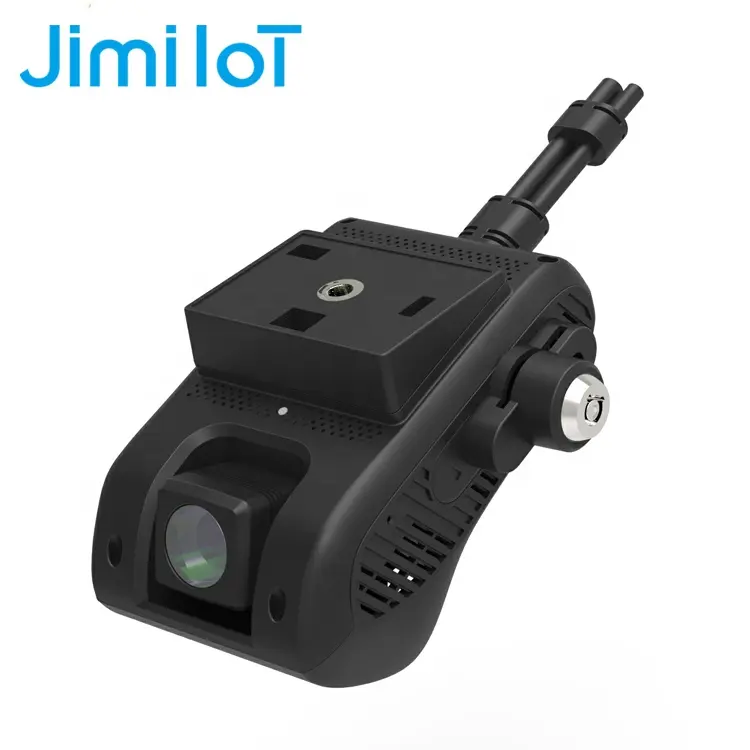JIMI JC200รวมจีพีเอสติดตามและกล้องรถ DVR มืออาชีพคู่เลนส์รถกล้องมองหลัง