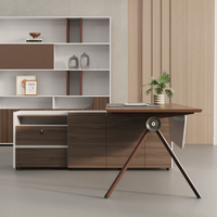 Nuevo y Elegante Escritorio de Oficina Moderno con Silla, Diseño Sencillo para el Espacio de Trabajo
