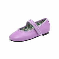Chaussures Mary Jane pour filles, couleurs vives, doublure à imprimé floral, semelle rigide antidérapante, chaussures habillées pour enfants pour mariage et fête, ballerines