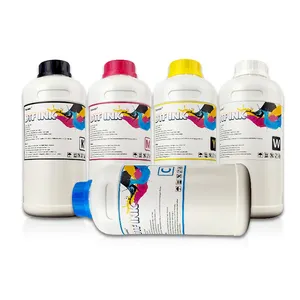 Prezzo di fabbrica diretto al Film inchiostro bianco CMYK Plastisol PIgment stampa digitale a trasferimento termico inchiostro DTF per stampanti L1800