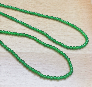Natural Green Jadeite Type a Silver Vintage Women's Unisex <b>Bracelet</b> <b>Bead</b> <b>Bracelet</b> jadeite green stone - Product Image 3