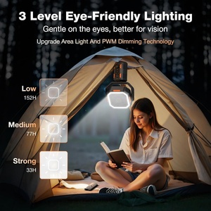 Private 20000mah Portable Rechargeable Camping Fan With Three-in-one Function and Led Mobile Power Bank, Portable Outdoor Fan - Product Image 5