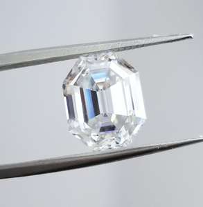 Moissanita Esmeralda Guangxi Wuzhou Xingyue para anillos <span class=keywords><strong>Forever</strong></span> para corte esmeralda - Product Image 5