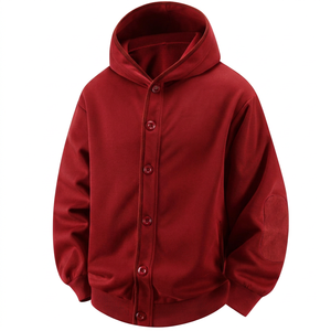 Sudadera con capucha extragrande para hombre, con cremallera, estilo deportivo, informal, para otoño - Product Image 4