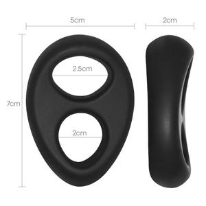 Silikon Penis Ring Sexspielzeug für erwachsene Männer Männliche Ejakulation Verzögerung <span class=keywords><strong>Cockring</strong></span> Langlebige straffere Erektion Weiche flexible <span class=keywords><strong>Cockring</strong></span> % - Product Image 6