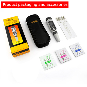 दोहरी रंग डिजिटल एलसीडी डिस्प्ले 2 in1 पीएच/तापमान पीएच मीटर - Product Image 6