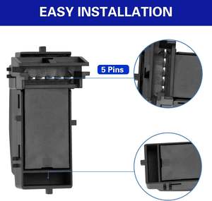 Interrupteur de serrure de porte côté conducteur avant gauche pour Chevrolet Silverado GMC Sierra 1500 2500HD 3500HD, 15804093, 901-119 - Product Image 4