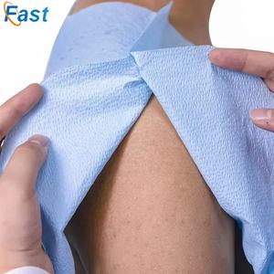 ชุดกาวน์ PP ปลอดเชื้อผ้าทางการแพทย์ระดับ3 "Aami ระดับ3" แบบใช้แล้วทิ้งสำหรับผู้ป่วย - Product Image 2