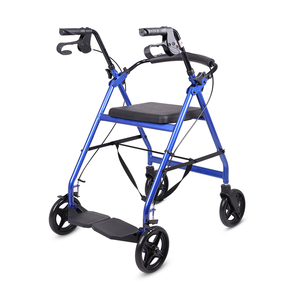 BQ4001A Aluminum Frame Assisted Walking Wheelchair Adult <strong>Disability</strong> <strong>Walker</strong> With Seat Labor Saving Rollator with Basket - Product Image 2
