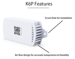 Kkm k6p nhiệt độ logger dữ liệu không dây logger BLE nhiệt độ và độ ẩm cảm biến chuyển động - Product Image 6