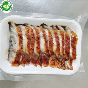 Sıcak satış deniz ürünleri toptan dondurulmuş kavrulmuş yılan balığı unagi