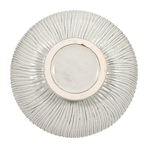 Ciotola Decorativa Rotonda in Ceramica con Finitura Smaltata, Centrotavola per Tavolino da Caffè, Decorazione d'Arredo - Product Image 5