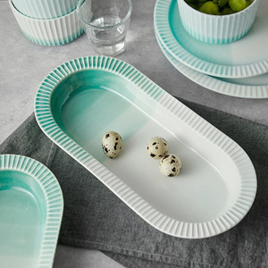 Ensemble d'assiettes à vaisselle à bol Simple de Style nordique vaisselle en céramique écologique avec baguettes <span class=keywords><strong>Kit</strong></span> de tasse Ins domestique - Product Image 2