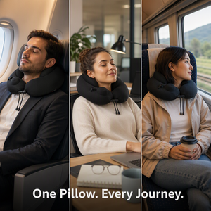 Olyi Coussin de Voyage <span class=keywords><strong>Gonflable</strong></span> Rapide, Soutien Ajustable, Compact et Pliable pour Avion, Bureau, Voiture - Vente en Gros B2B - Product Image 6
