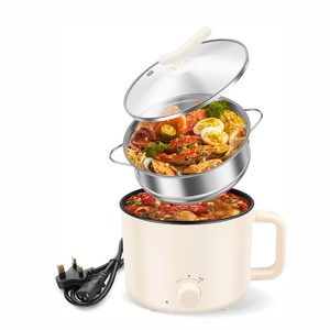 สินค้ามาใหม่ กระทะไฟฟ้า 2 ลิตร แบบพกพา หม้อทอดอัจฉริยะอัตโนมัติ หม้อไฟฟ้าขนาดเล็ก หม้ออเนกประสงค์ - Product Image 1