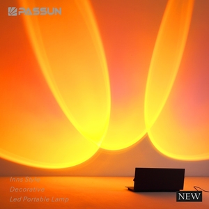 Lámpara de pie LED portátil para estudio, diseños de puesta de sol - Product Image 5