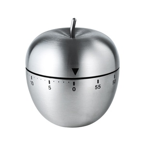 Temporizador de Cocina Mecánico de Acero Inoxidable, Diseño Clásico, Ecológico, con Alarma de Cuenta Regresiva <span class=keywords><strong>para</strong></span> Cocinar, Ducha, Estudio, Huevos, Manzanas - Product Image 5