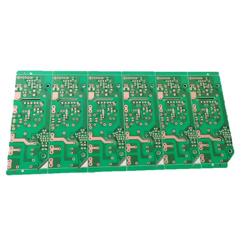 CEM-1 substrati scheda Pcb Ac DC Power FR4 a strato singolo con Soldermask verde e OSP utilizzata per adattatore Driver Led