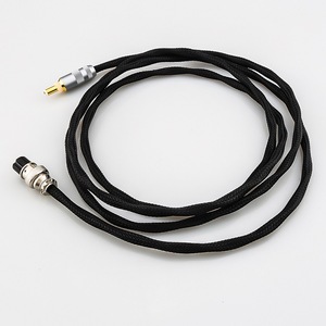 Cable de alimentación CC plateado, conector de aviación GX16-2 pines a 5.5x2.1 / 5.5x2.5, cable de alimentación mejorado - Product Image 4