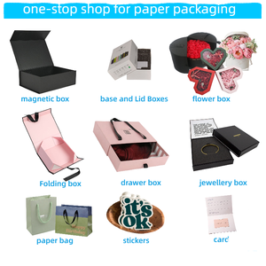 กล่องใส่วิกผมทำจากกระดาษลูกฟูกพร้อมบรรจุภัณฑ์โลโก้สินค้าสั่งทำได้ - Product Image 6