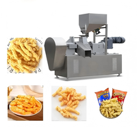 Frituurdeegtwist-extruder rijstcrackerlijn conservenlijn snackextruder multifunctionele automatische graanlijn voedselveilig