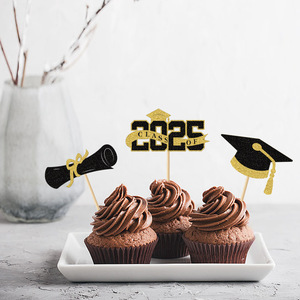 2025 Insertion <span class=keywords><strong>de</strong></span> carte <span class=keywords><strong>de</strong></span> gâteau <span class=keywords><strong>de</strong></span> remise des diplômes décoration <span class=keywords><strong>de</strong></span> fête saisonnière avec diplôme docteur chapeau Insertion <span class=keywords><strong>de</strong></span> Dessert <span class=keywords><strong>de</strong></span> Noël festif - Product Image 3