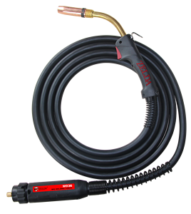 Zelda Euro loại 350A 500A MIG ngọn đuốc 3m 4M 5m MIG Hàn ngọn đuốc Euro Bộ chuyển đổi - Product Image 3