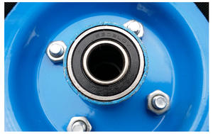 ล้อยางลมสำหรับรถเข็น ขนาด 10 นิ้ว 410/350-4 ยางลม ผลิตโดยโรงงาน HKT1046 ขายตรง - Product Image 5