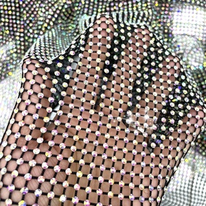 S556 Lưới Kim Cương Đính Đá Bán Sỉ Lưới Pha Lê Đính Đá Cố Định Nóng Lưới Pha Lê - Product Image 1