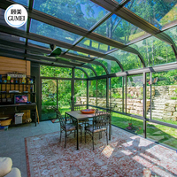 Salle de soleil quatre saisons, de haute qualité, en aluminium, étanche