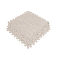 Tapis de jeu pour bébé Hydefoam pliable en EVA à effet bois, prêt à l'emballage pour la vente au détail, pour le rangement à domicile et les voyages