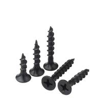 Bulk Price Bugle Head Drywall Screw Black Grey Phosphate Custom OEM Steel Fastener Construction Durable Tapping Screw