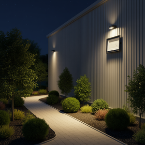 Reflector LED para Exteriores de 300W, Blanco Cálido, 36000LM, IP66, Cuerpo de Aluminio, Montaje en Superficie, para Iluminación de Almacenes, Jardines y Paisajes, LULDE - Product Image 2