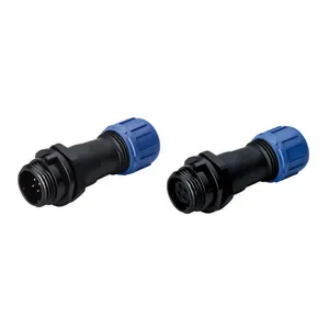 ขั้วต่อซีรีส์ SP ยี่ห้อ WEIPU รุ่น SP11 SP13 SP17 SP21 SP29 1 2 3 4 5 6 7 9 12 14 16 19 22 <span class=keywords><strong>24</strong></span> 26 ขา <span class=keywords><strong>สาย</strong></span>เคเบิลกันน้ำมาตรฐาน IP67 IP68 - Product Image 3