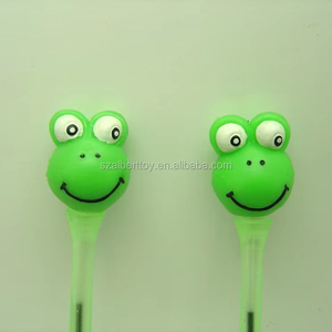Frog Character Ball Promotion Pen with Led Light
