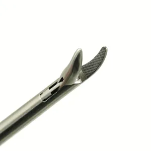 Porte-aiguilles laparoscopique manuel réutilisable en forme de V, <span class=keywords><strong>instrument</strong></span> chirurgical droit pour la chirurgie - Product Image 5