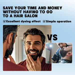 <span class=keywords><strong>VOJO</strong></span> Crema de Tinte Semipermanente para Barba y Cabello para Hombres, para Todo Tipo de Cabello, Modelo MELAO-W072, Éxito de Ventas - Product Image 4