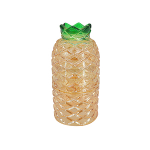 Ensemble <span class=keywords><strong>de</strong></span> verres empilables <span class=keywords><strong>de</strong></span> 10 oz, forme ananas et poire, colorés, réutilisables, sans BPA, verres à boire empilables, gobelets à fruits - Product Image 2
