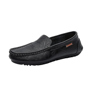 Chaussures pour hommes 2023, mocassins décontractés à enfiler, chaussures italiennes noires pour hommes - Product Image 1