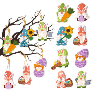 Decoración de Pascua, Productos Creativos, Adornos Colgantes de Conejitos, Artículos para Fiestas - Product Image 2