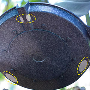 Poêle <span class=keywords><strong>à</strong></span> griller antiadhésive de camping en fonte d'aluminium Poêle <span class=keywords><strong>à</strong></span> griller de camping Plaque chauffante antiadhésive robuste Camping <span class=keywords><strong>Van</strong></span> Life - Product Image 5