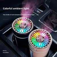Mini humidificateur USB domestique à grande brume pour chambres, salons et voitures - Diffuseur d'aromathérapie compact