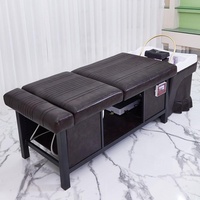 Arber Shop Lit de shampoing de haute qualité Fauteuil de massage Fauteuil de shampoing pour le lavage des cheveux Ensemble complet