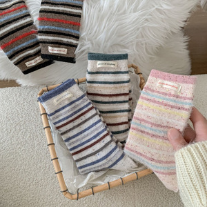 <span class=keywords><strong>Calzini</strong></span> da Donna in Lana Lavorati a Maglia, Assorbenti, Spessi, Caldi, <span class=keywords><strong>per</strong></span> Autunno e Inverno, Stile Giapponese Semplice - Product Image 2
